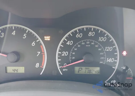 2010 Toyota Corolla Le z USA, uszkodzony, nr VIN 1NXBU4EE9AZ311649